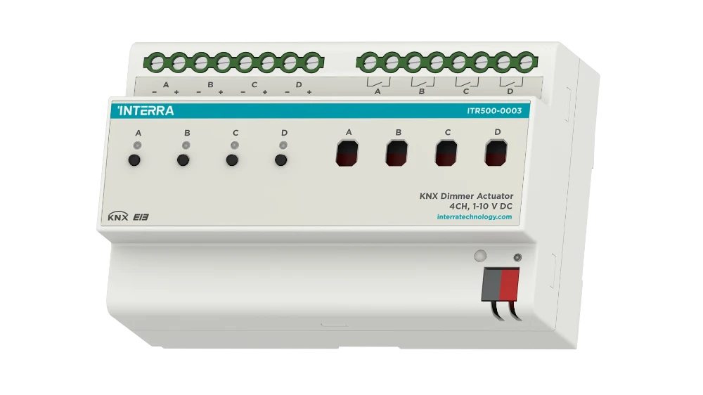 KNX Balast Kontrolör - 4 Kanal (1-10V DC)
