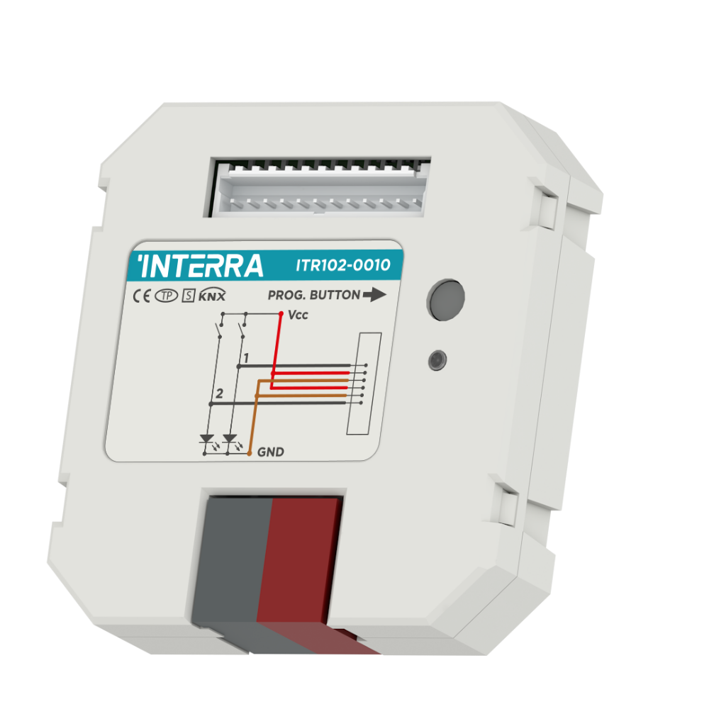 KNX Binary Interface - 2 Kanal (EU Version)
