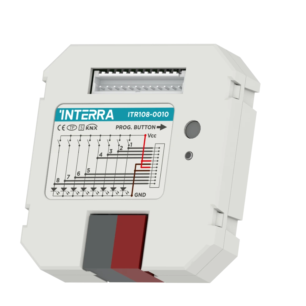 KNX Binary Interface - 8 Kanal