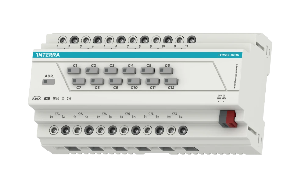 KNX Combo+ Aktuatör - 12 Kanal