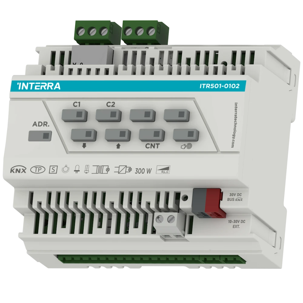 KNX Evrensel Dimmer Aktüatör - 2 Kanal (Ethernet)